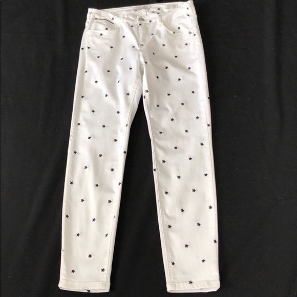 MASON SCOTCH  MID RISE SKINNY JEANS 30/28 WHITE - Picture 2 of 5